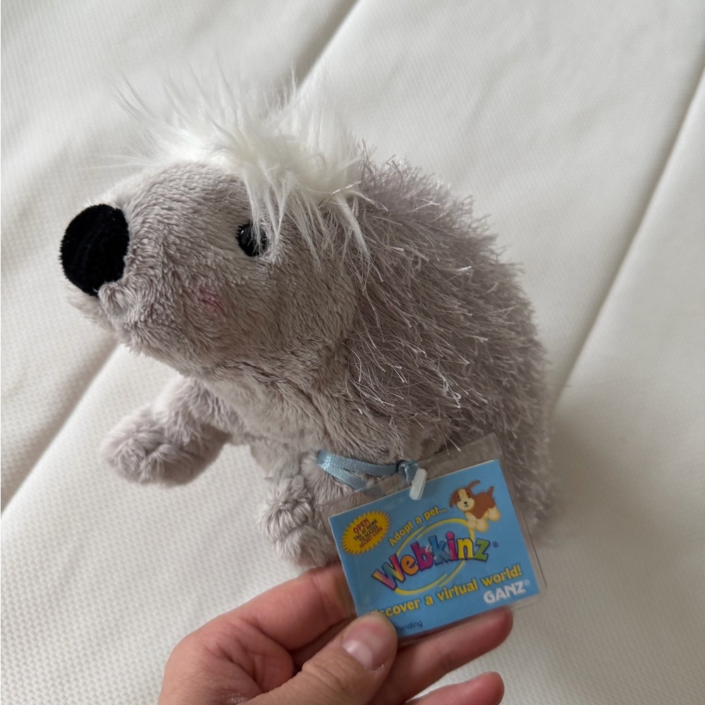 GANZ Webkinz Porcupine WITH CODE